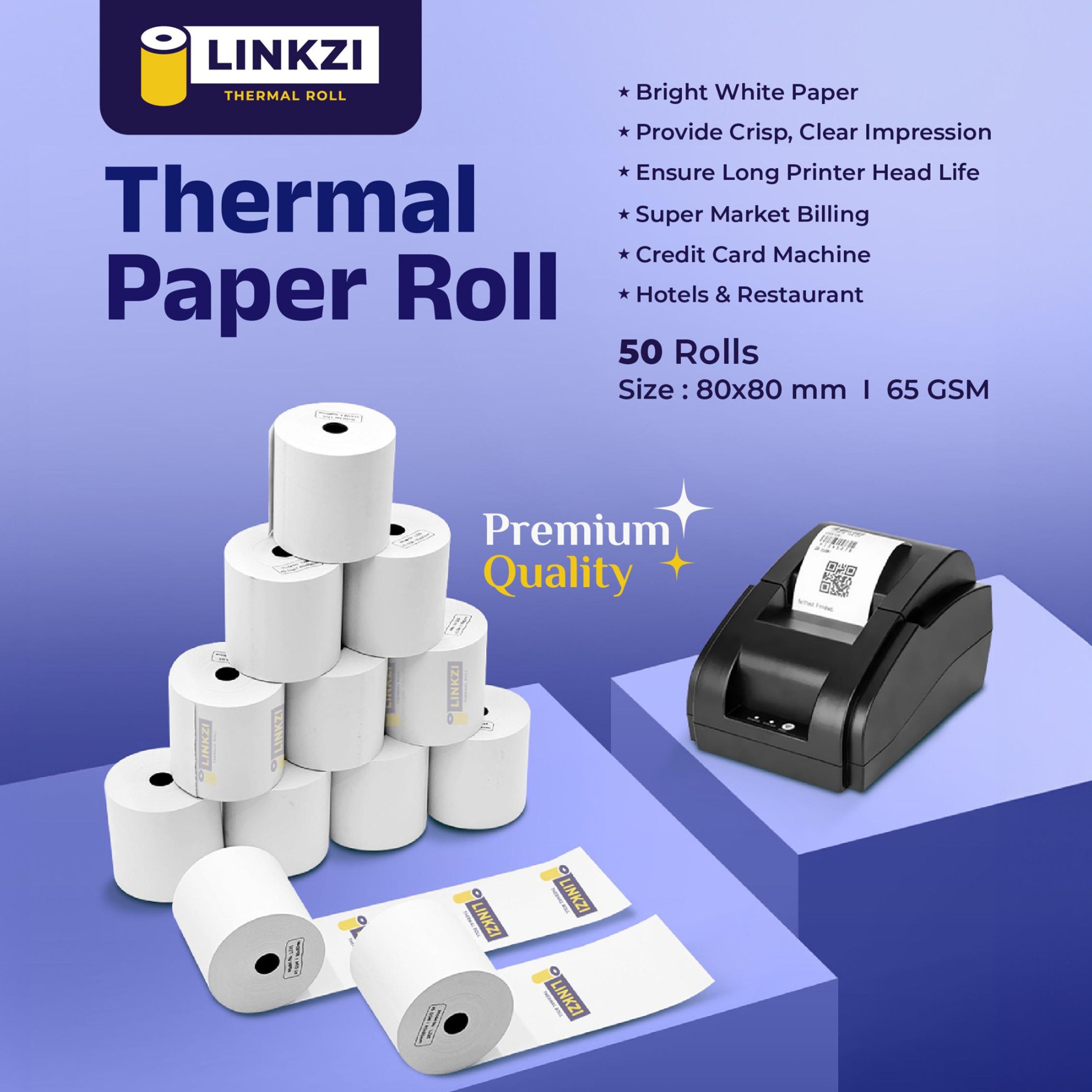 Linkzi poster visual